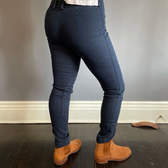 Brooks brothers jogpur style navy pant size 4 - Picture 3 of 12